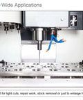 3.9mm Chucking Reamer For Lathe Machine With D4 Accuracy And M35 Cobalt High Speed Steel Straight Flute Milling Cutter in use