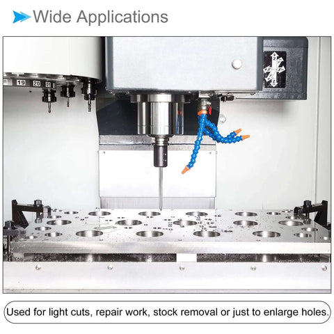 3.9mm Chucking Reamer For Lathe Machine With D4 Accuracy And M35 Cobalt High Speed Steel Straight Flute Milling Cutter in use