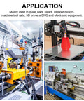 Application examples for 4 Pack SCS6UU 6mm Bore Linear Ball Bearing Slide Blocks Aluminum For CNC Machines And 3D Printers