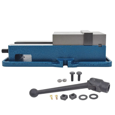 High Precision Machinist Vise 3 In By 2.95 In For CNC Milling Machines Without Base Clamp Workhorse Build with accessories