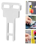 CNC Mill Safety Actuating Key For Industrial Door Locking And Machine Mechanism With Light Switch Lock And Panel Key Switch