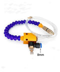 CNC Cooling Sprayer Mist System For 8mm Air Pipe with adjustable nozzle, showcasing blue plastic hose and metal fittings for precision cooling.