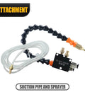 CNC Cooling Sprayer for Lathe Milling and Drilling Machines Mist Coolant Lubrication Spray System with 1.5m hose and 8mm pipe