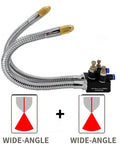Mist Coolant Lubrication Spray System For CNC Lathe Milling Drilling Engraving And Sawing Machine Tools With Two Nozzle Heads