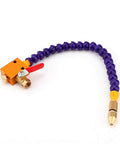 Efficient Mist Coolant Lubrication Spray System for CNC Machines with adjustable hose for lathe mill drill engraving