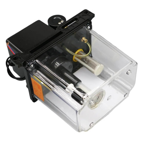 2L CNC Oil Lubrication Pump System with electromagnetic automatic lubrication, dual voltage AC220V and AC110V, 4mm and 6mm fittings