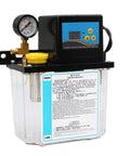 Pro Grade CNC Oil Lubrication Pump System For Machine Tools And Routers, 1L Or 2L Capacity, digital display, pressure gauge