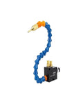 Cooling Oil Mist Coolant System For CNC Machines, Automatic Lubrication Spray Device with blue flexible hose and brass fittings