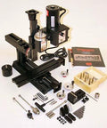 CNC Ready Deluxe Eight Direction Milling Package with versatile headstock spindle positioning, tools, and accessories for precision milling.