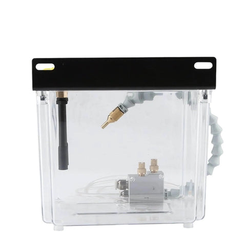 CNC Engraving Sprayer for Metal Cutting Cooling and Lubrication Oil Pump, Transparent 3 Liter Oil Can, Heavy Duty Spray System