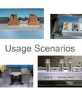 Usage scenarios of Heavy Duty 2 Pack CNC Stop Block Kit With Push And Pull Action Cam Clamps for precision workbench milling.