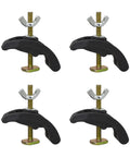 4 Pcs Arcuate Press Plate Clamp For CNC Engraving Machines And T Slot Router Tables High Precision Fixture Fastening Platen Set