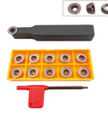 SRDPN1616H12 Tool Holder With 10 RPMT1204 MOE Indexable Milling Inserts And T15 Wrench For CNC Milling Pro Grade Precision Metalworking Kit