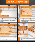 Steps to use CNC Workpiece Positioning Fixture For Vise And Clamps On T Slot And Perforated Tables with side clamping