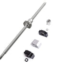 CNCYEAH Ball Screw SFU1605 850mm Diameter 16mm,5mm Pitch Ball Screw Kit with Ballscrew Nut Housing Bracket and End Supports BK/BF12 nut housings Coupler for CNC Machine Parts