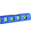 Magnetic 8 Inch Torpedo Level With Four Vials For 0 90 45 30 Degree Angles Aluminum Alloy Body Hands Free On Iron Surfaces High Accuracy 0.5mm Per Meter Cobalt Blue By WORKPRO