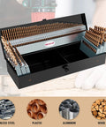 Cobalt Drill Bit Set 115 Piece M35 High Speed Steel For Hardened Metals Stainless Steel Cast Iron Wood And Plastics with Storage Box