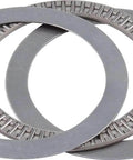Coilover Thrust Bearing Kit To Cut Friction Between The Coil Spring And Adjuster Nut For Smooth As Heck Height Adjustments And Longer Spring Life From Allstar Performance For Real, showing metal thrust bearings.