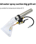 Handheld Vacuum Scraping Attachment With Real Time Viewing Window For Cars And Homes Ideal For Carpets Upholstery And Floor Mats