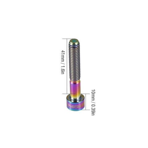 Colorful-M6-35 Hex Tapered Bolt Screw with measurements, part of ✝️ Bike Stem Bolt, Hex Tapered Bolts Screw Stem Top Cover Bolts