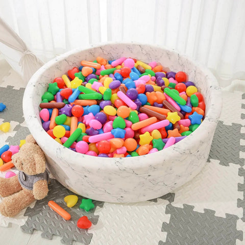 Ball Pit Balls for Kids -Pack of 150 Colorful Ball Pit Balls Crush Proof Plastic Toy Balls for Toddlers in play area