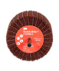 Combi S Wheel P180 Grit Aluminum Oxide With X Weight Backing For Metal Finishing On Die Grinders Three Inch Diameter