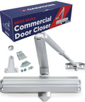 Commercial Heavy Duty Door Closer ADA UL Grade 1 Listed Self Closing For High Traffic Doors With Hydraulic Action packaging