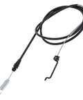 Replacement Traction Cable For Commercial Walk Behind Mower ECS180CKA30000 Compatible With Sub Models, black cable with metal hooks