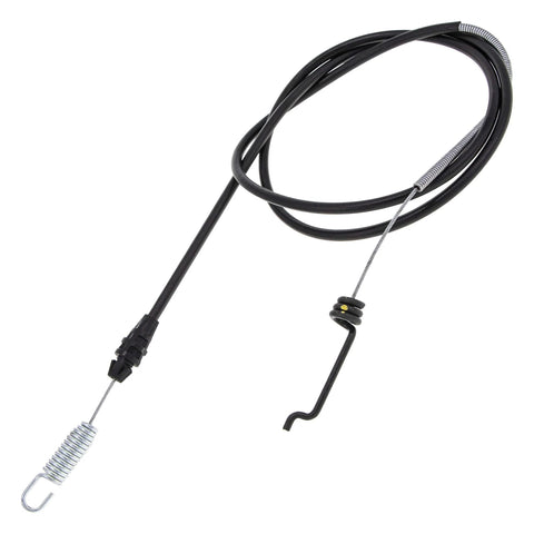 Replacement Traction Cable For Commercial Walk Behind Mower ECS180CKA30000 Compatible With Sub Models, black cable with metal hooks