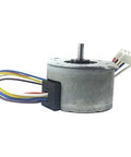Unipolar Stepper Motor 5V DC Dual Coil Center-Tapped 7.5 Per Step 120 Ohm with connector and wire leads