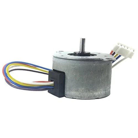 Unipolar Stepper Motor 5V DC Dual Coil Center-Tapped 7.5 Per Step 120 Ohm with connector and wire leads