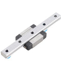 Ultra Compact 7mm Wide Miniature Linear Rail Guide With 4 Point Contact High Precision Motion Built In Lubrication System