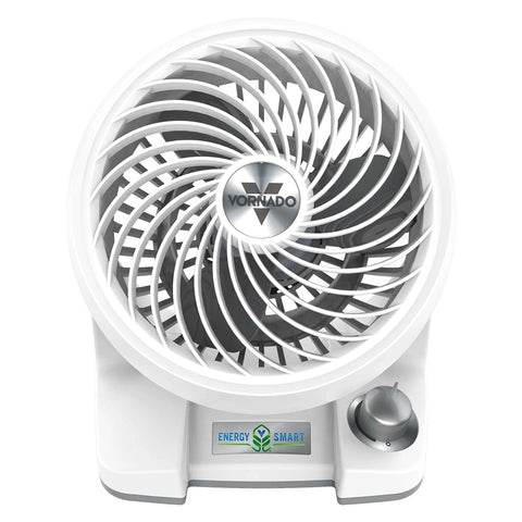 Energy Smart Compact Air Circulator Fan With Vortex Action And Adjustable Tilt Delivers Killer Personal Cooling Variable Speed DC Motor