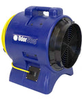 Compact axial blower delivers 800 CFM ventilation for efficient exhaust or supply, with 1/3 HP, 3450 RPM, 20 ft power cord.