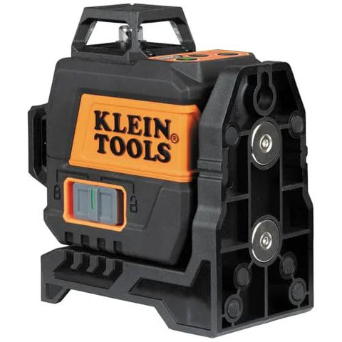 Compact self-leveling laser level with bright green cross lines and 360-degree planes delivers precise alignment for construction and carpentry, up to 100 ft range, magnetic mount, rechargeable, class 2 safety.