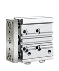 Compact Guide Cylinder With Slide Bearing MGP MGPM Series MGPM12 Stroke Options 125 150 175 200 250 300mm Model MGPM12 125Z aluminum body