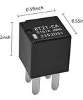 Ultra Micro 8T2T CA 12V DC 20A Automotive Relay Set Of 2 High Performance No Fuss Plug In ISO Type For Ford Vehicles