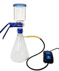 Compact Vacuum Pump For Laboratory Filtration And Distillation Apparatus With Included Tubing showcasing pro-grade lab gear setup