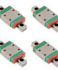 Compact Linear Rail Guide With Oil Lubrication System For Precise Linear Movement In Small Automatic Equipment 4 Pack Lightweight