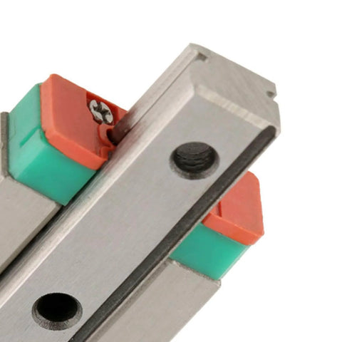 Close-up of Compact Linear Rail Guide With Oil Lubrication System For Precise Linear Movement In Small Automatic Equipment 4 Pack