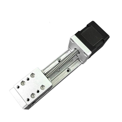 Linear Stage Actuator Linear Stage Small Slide Guide CNC Screw Lead Motion Table Motorized Nema 14 Stepper Motor (50MM)