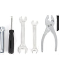 Compact Motorcycle Tool Kit With Socket Wrench Set, Screwdrivers And Pliers, Lightweight All In One Hand Tool Set For Maintenance And Repairs