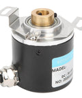 High Efficiency Optical Incremental Encoder 5 To 24V DC, 30mA, 3-Phase With Half Hollow 6mm Shaft, compact mount view