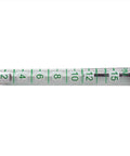 Oxygen Flow Meter Pen For 2 To 15 LPM, high flow, compact pen style, clear tube with readings, precise flow checks, by ResOne