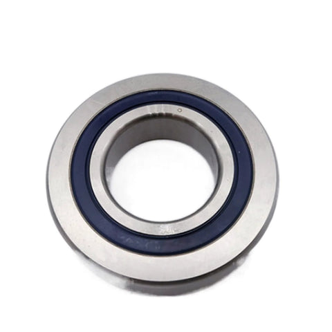 Compact precision screw bearing for machine tools and CNC setups, delivering exact tool alignment and smooth, reliable motion; silver color.