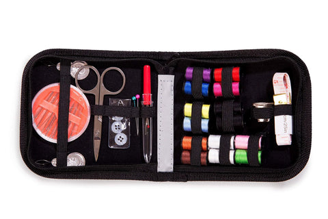 Ultimate Sewing Kit For Home Travel And Emergencies With Quality Notions Scissors And Thread In A Simple Yet On The Go Organizer Case