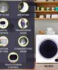 Compact, stackable washer and vented dryer set deliver reliable 15 lb washing and 3.5 cu ft drying with 110V power, ideal for apartments and laundry closets
