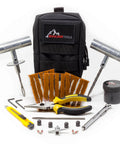 Compact Tire Repair Kit With Molle Storage Pouch, Heavy Duty Universal Tire Plug Kit For UTV ATV Truck Motorcycle Overlanding Gear Or RV