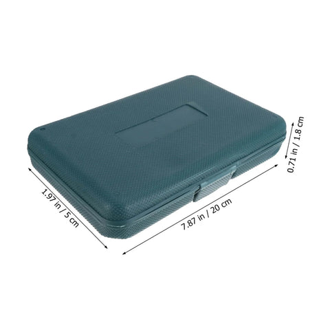 Compact blue case of Multifunction Home Repair Tool Kit With Handy Storage Case For DIY Projects And Maintenance All In One Handyman Set