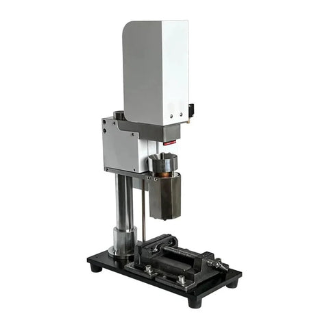 Vertical Injection Molding Machine For Laboratory Use With A Compact Pneumatic Handle And Precise Temperature Control